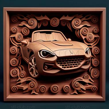 3D мадэль Fiat 124 Spider 2016 (STL)